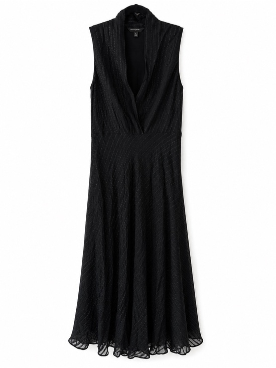 Banana Republic Dresses & Skirts - Banana Republic Black Sleeveless Mock Neck Maxi Dress Size 8